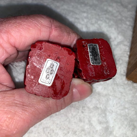 Set of 5 Red Chinese UCGC Resin Figures - Picture 6 of 11